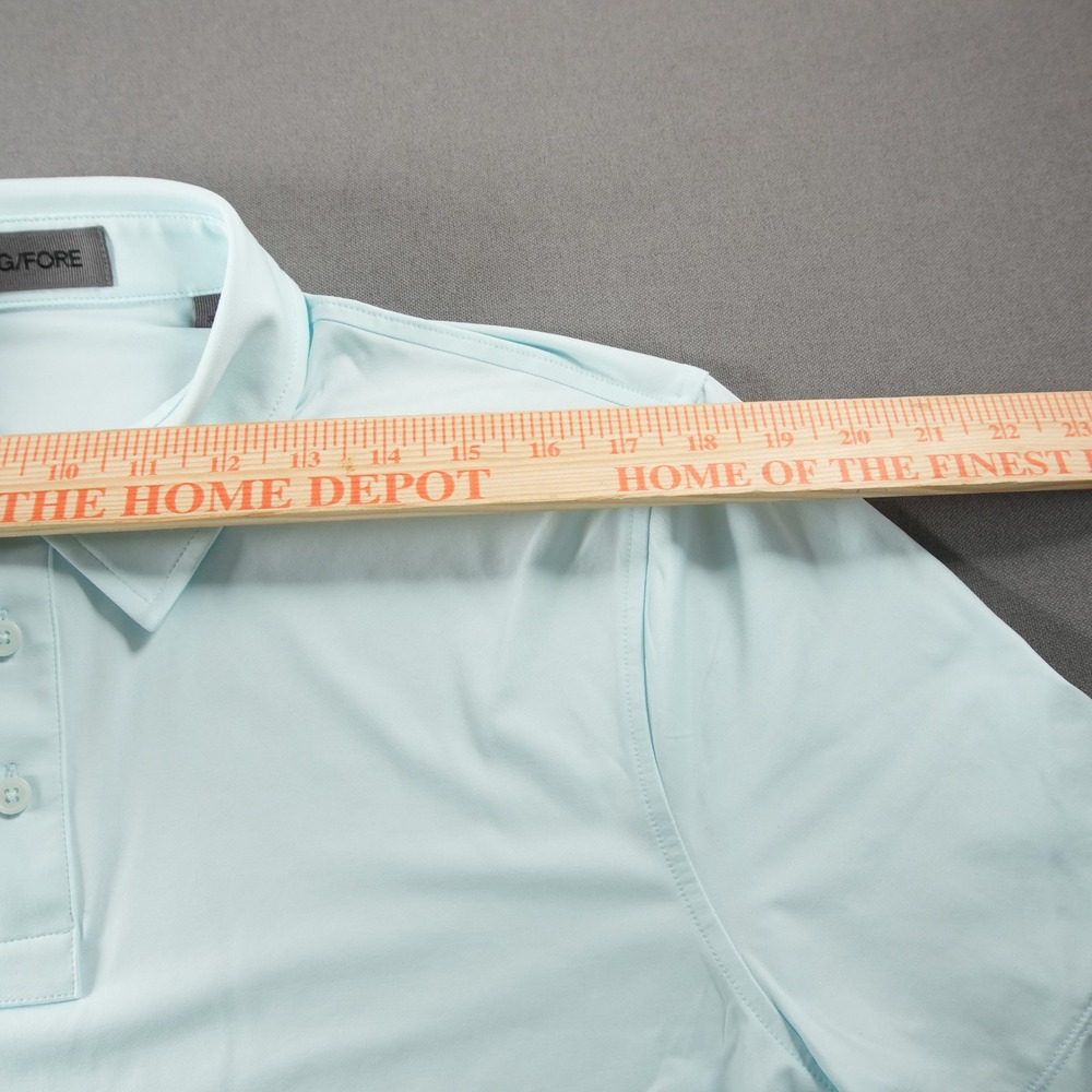 G/FORE Men's Light Blue Polo Shirt - Picture 5 of 13